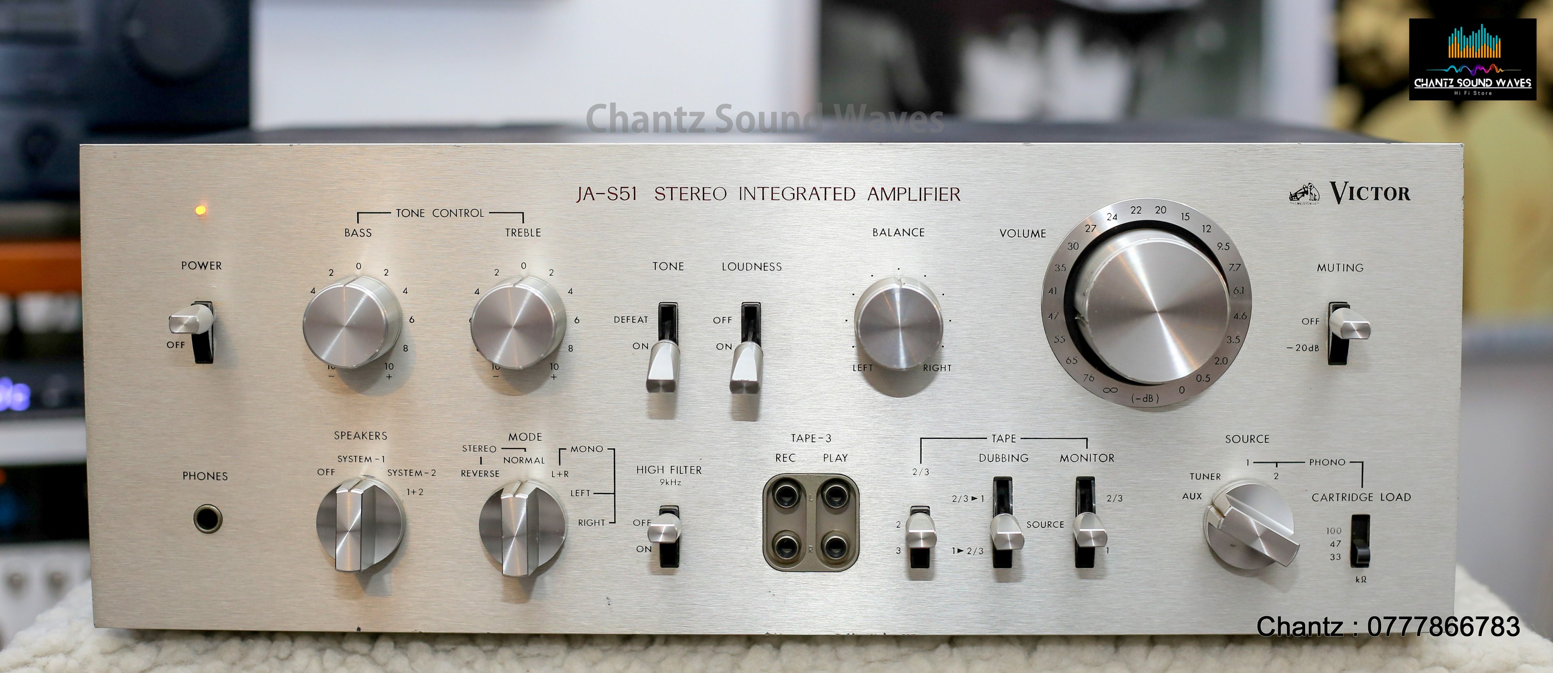 1975 JVC JA-S5 Amp with SEA Control System