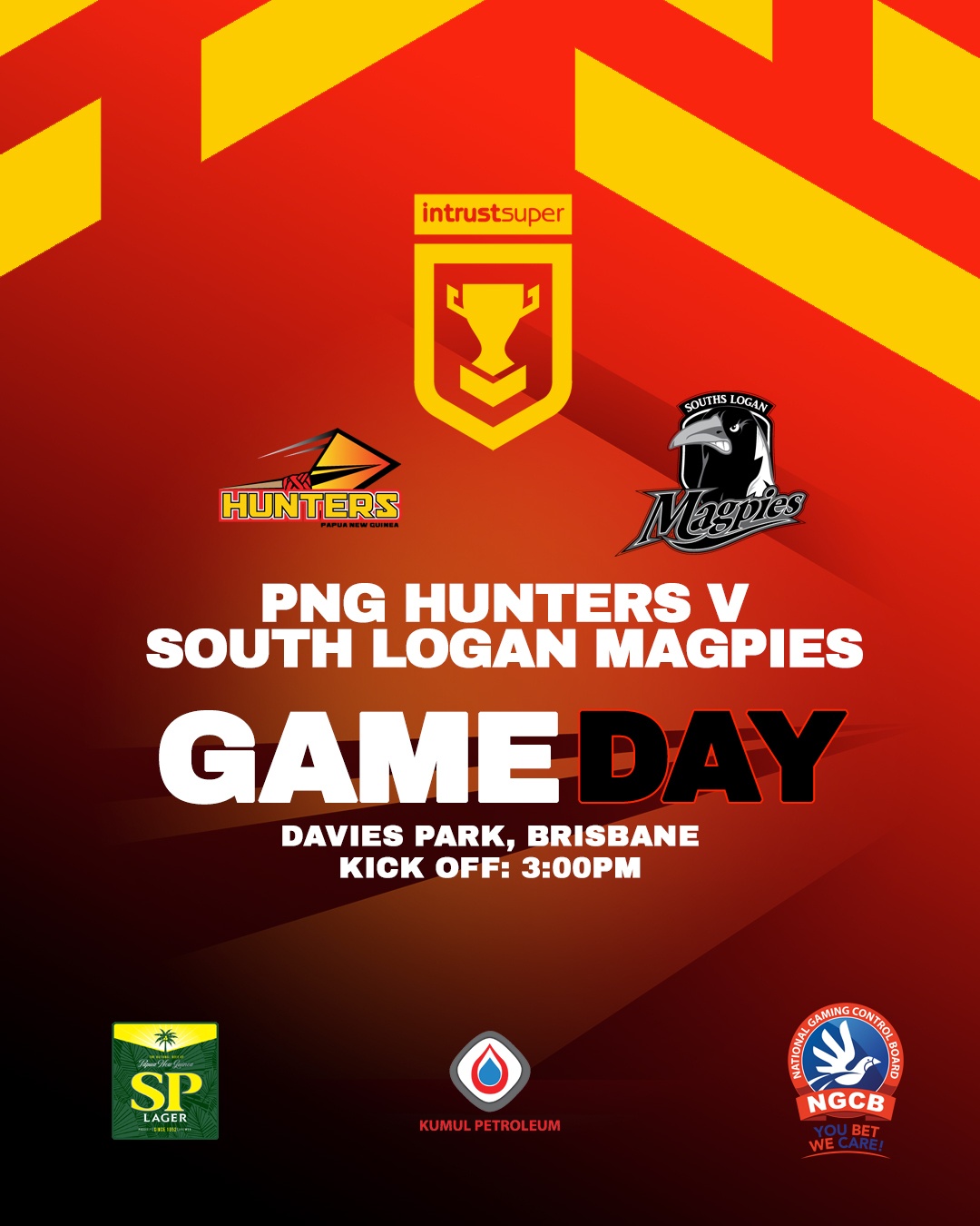 SP PNG Hunters - IT'S GAME DAY! The SP PNG Hunters will play the Souths ...