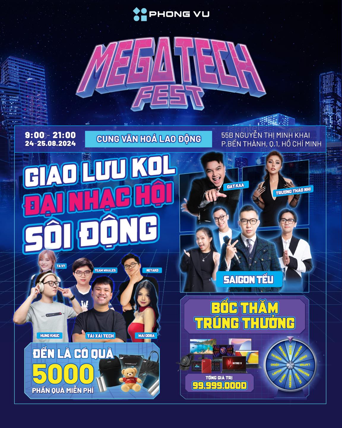 Hội - MEGA TECH FEST - Siêu sự kiện công nghệ với cơ hội nhận về hàng ...