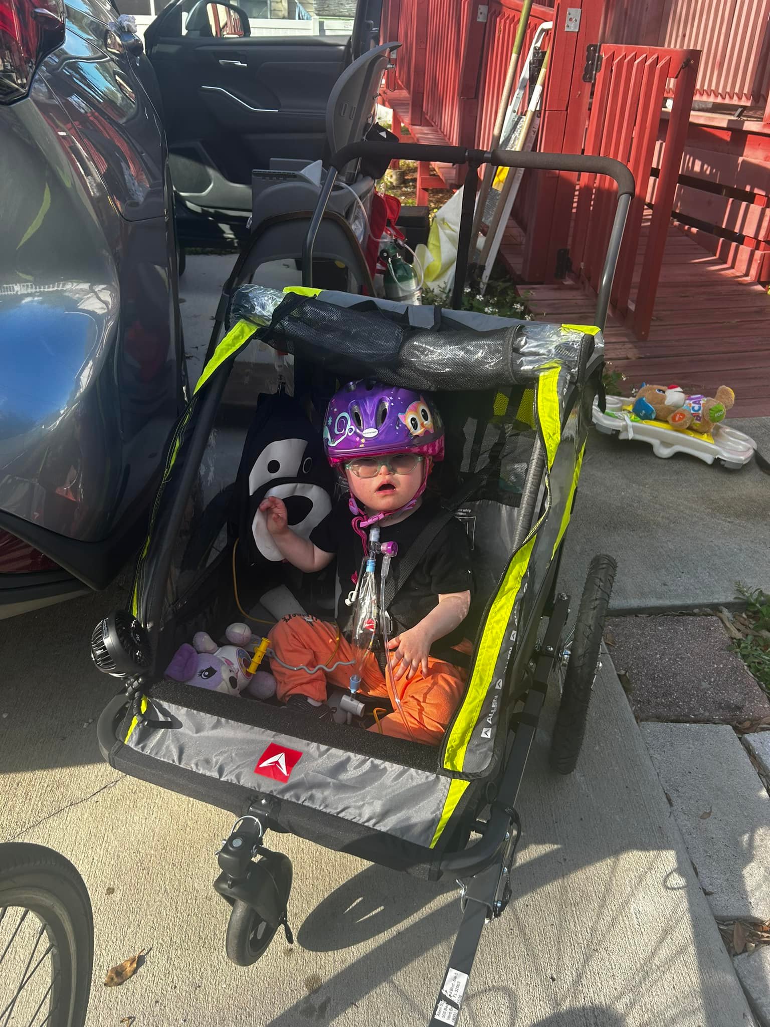 bike trailer baby helmet Schwinn Echo Child and Teddy Bear Kids Bike Bundle : Sports & Outdoors Baby Helmet inside Bike Trailer
