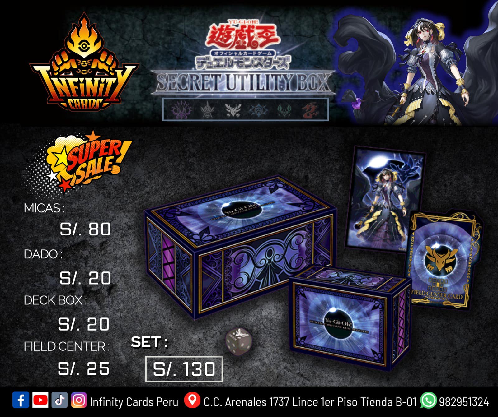 Infinity Cards - ‼️🚨SECRET UTILITY BOX OCG🚨‼️ Encuéntralo...