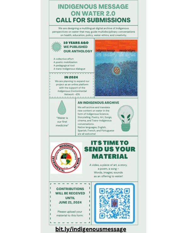 Lakehead - INDIGENOUS MESSAGE ON WATER 2.0 CALL FOR SUBMISSIONS A ...