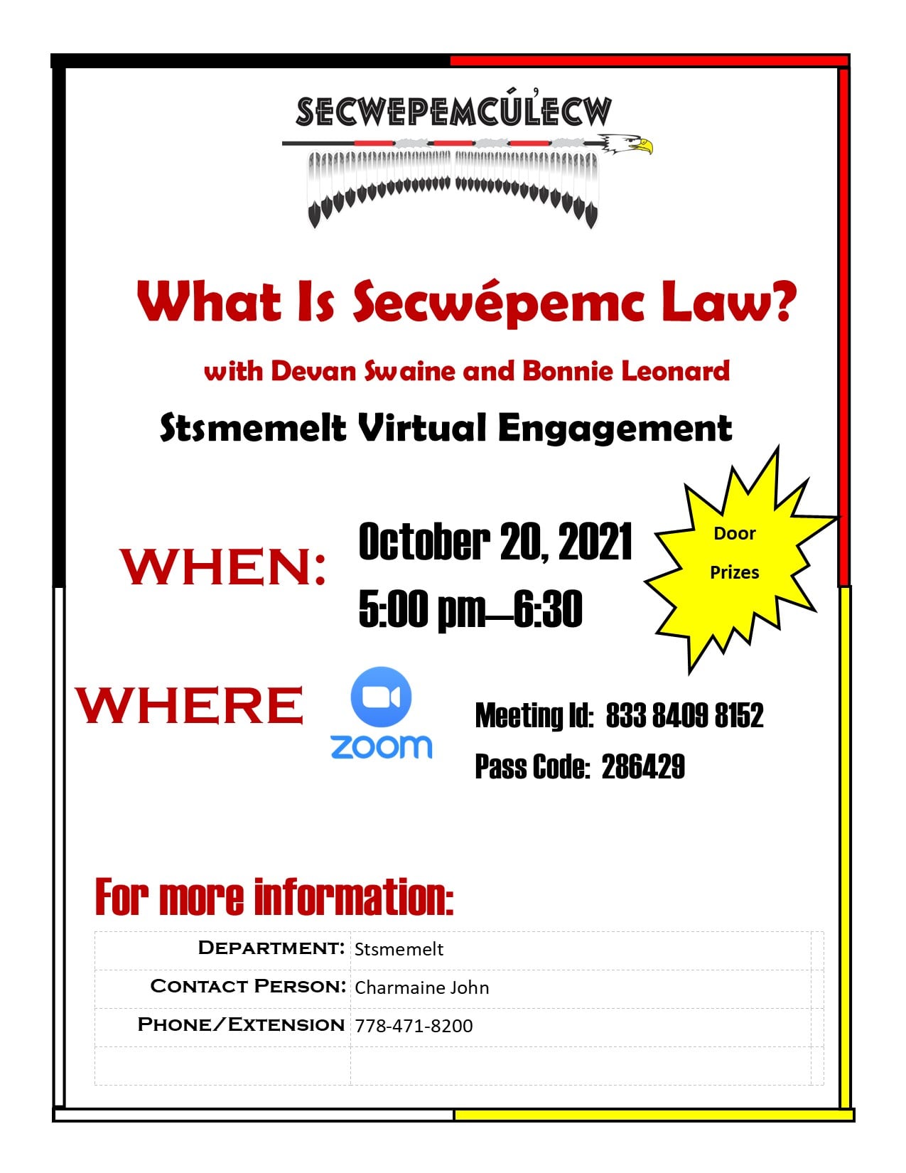 Secwepemc Peacemaking Process - Home