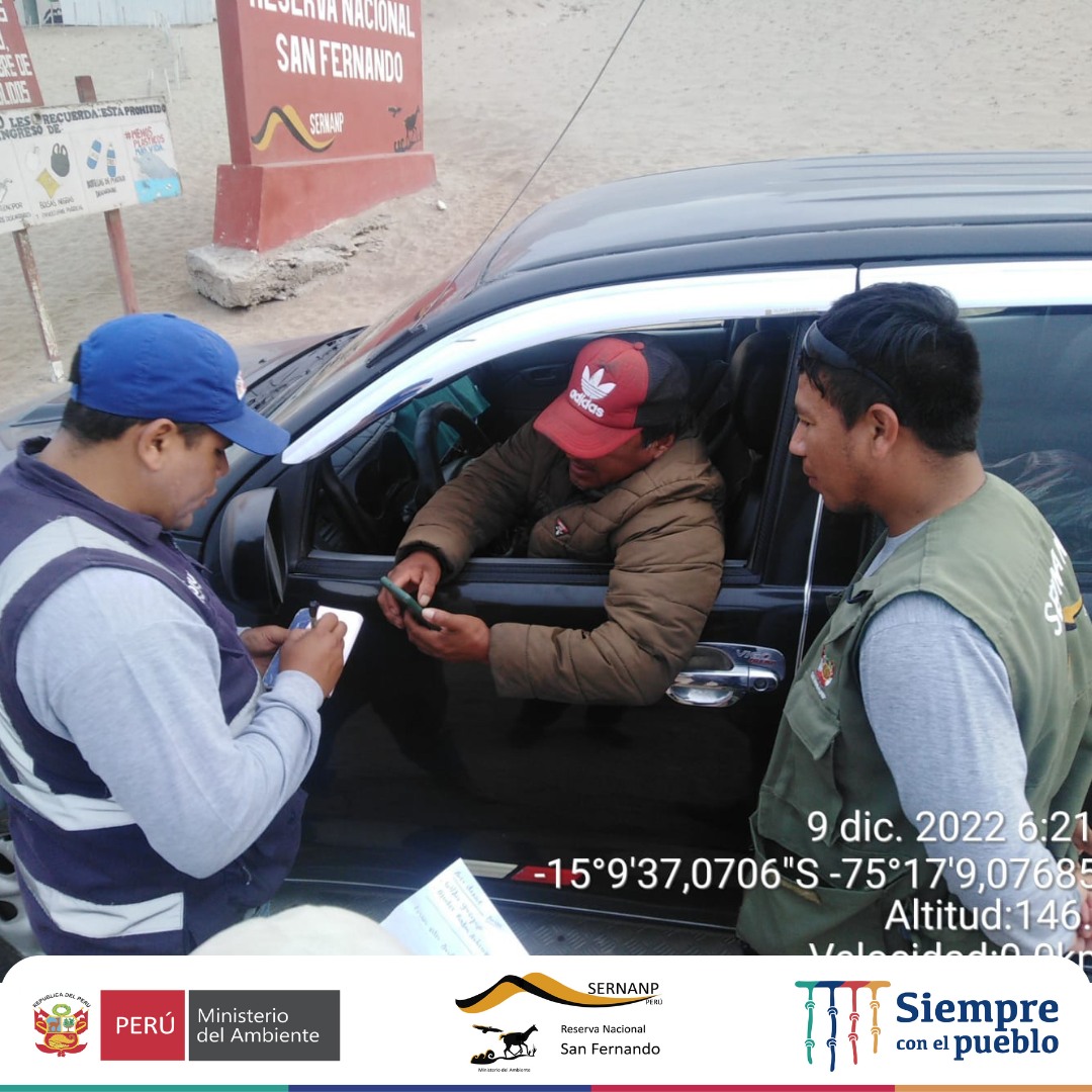 #TrabajoConjunto... - Reserva Nacional San Fernando - Sernanp
