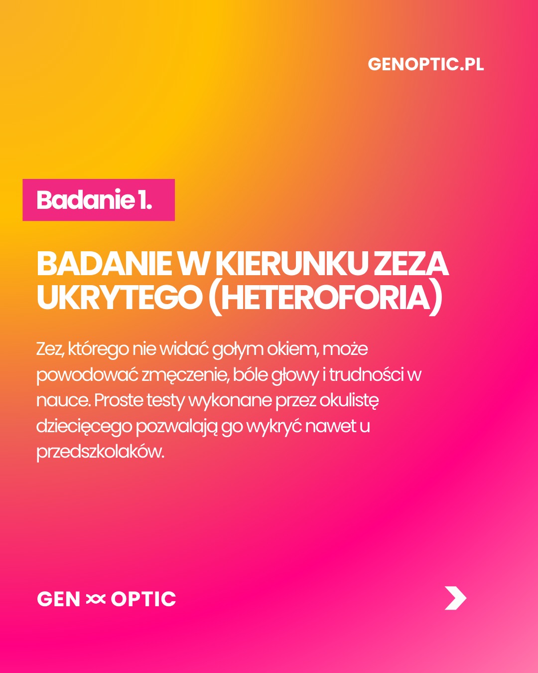 Gen-optic Gabinet Okulistyki Dziecięcej | Warsaw