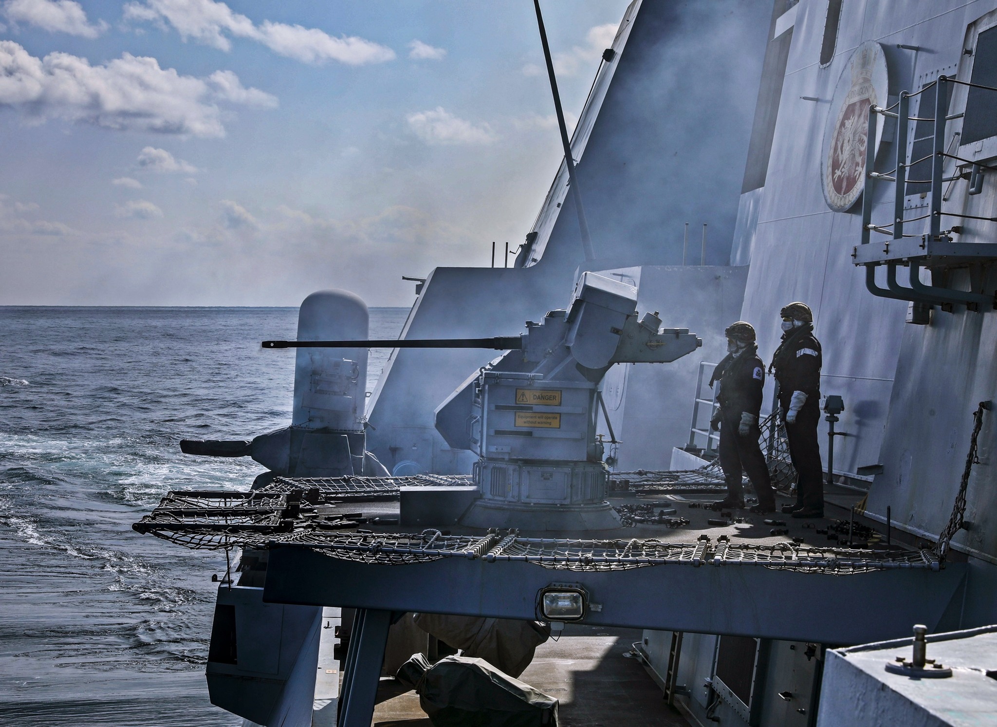 Military - A stunning and dynamic sight — HMS Dragon (D35), one of the ...