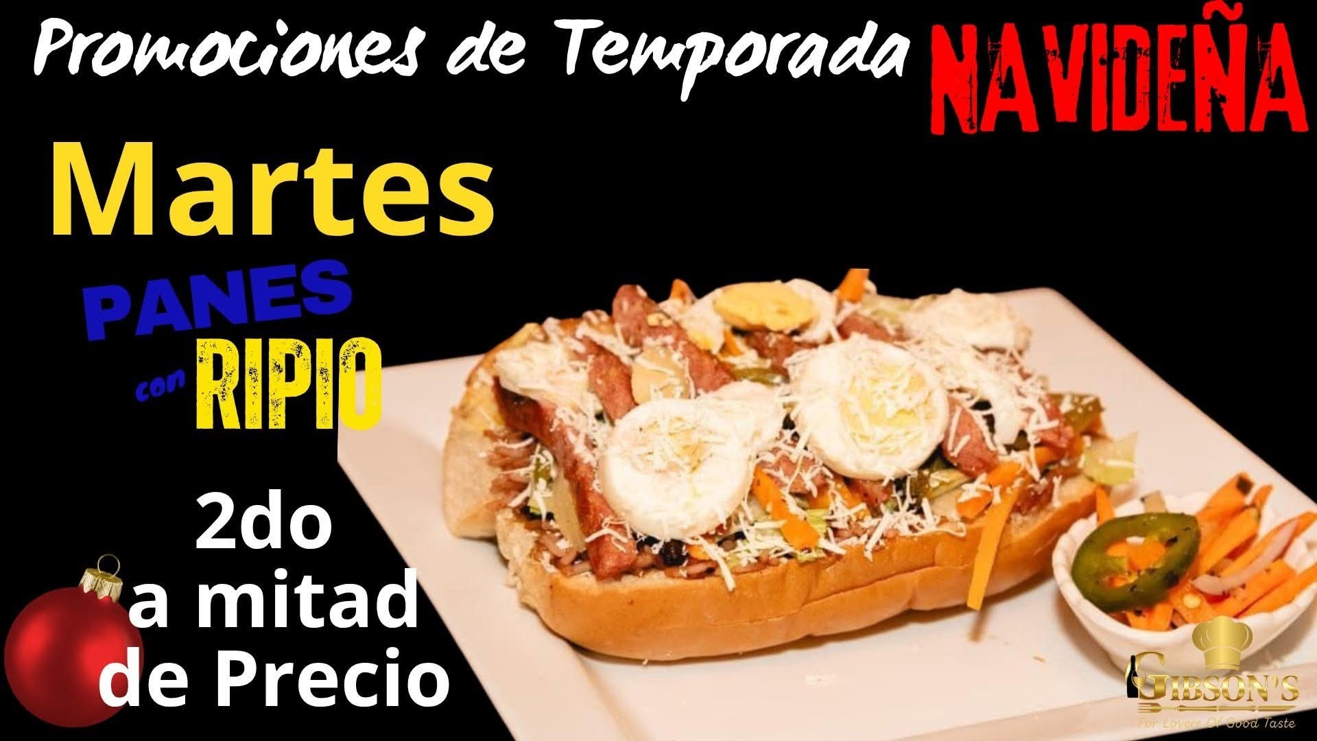 Marsella | 🎅🏼 ¡Martes de Promoción Navideña en Gibson's | Facebook