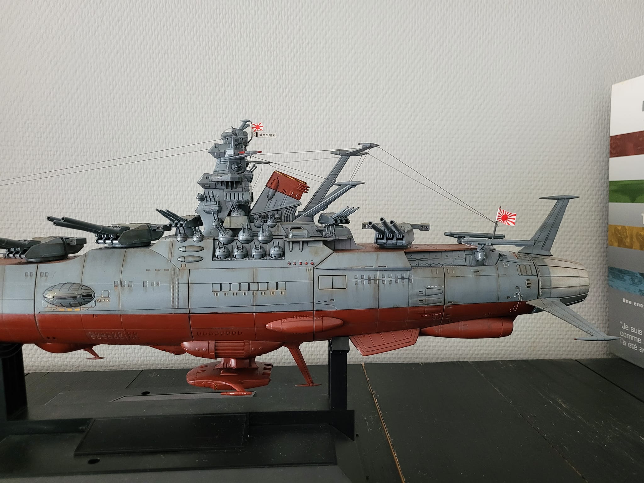Space battleship yamato ship models