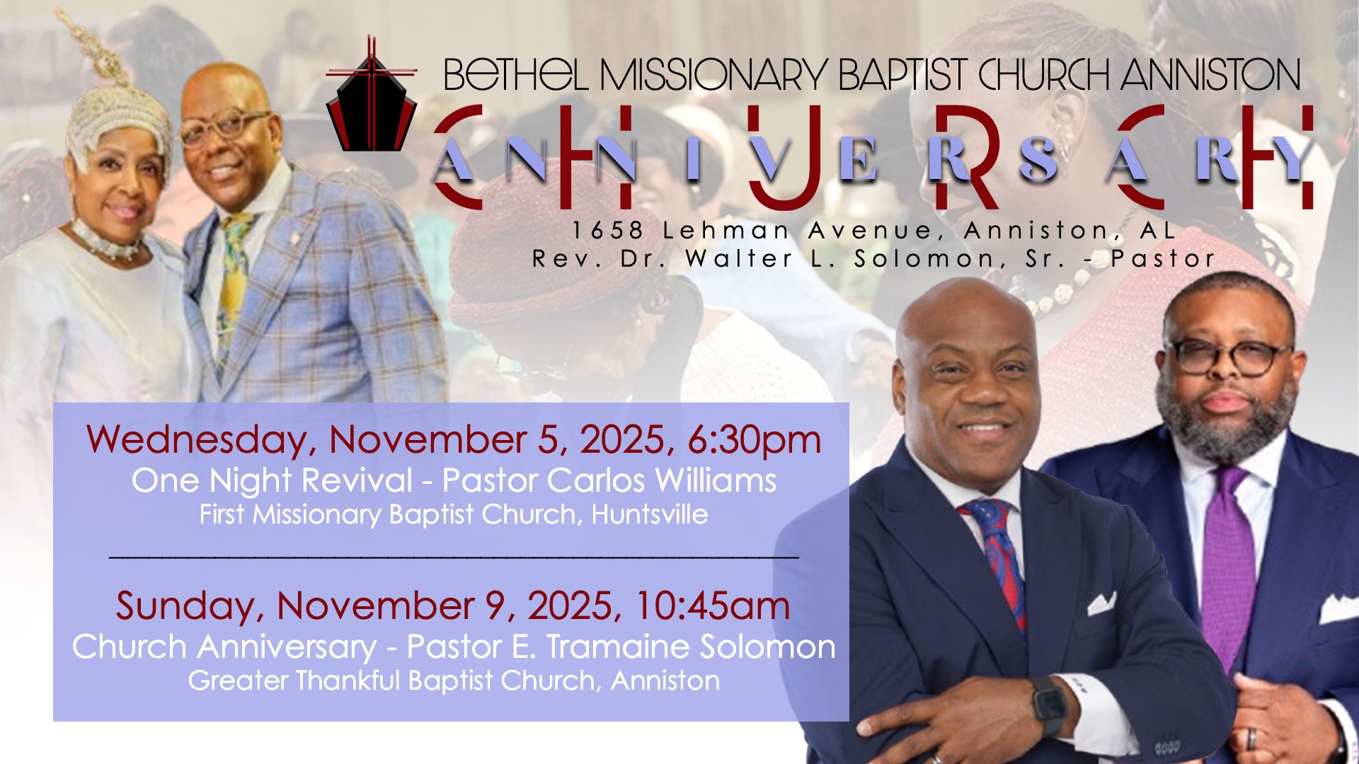 The Bethel Missionary Baptist Church Anniston | Anniston AL