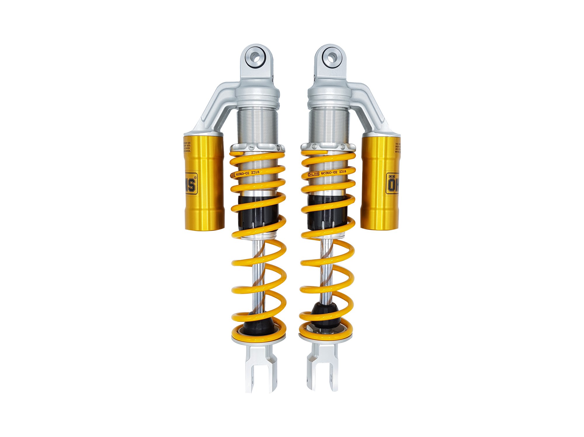 Öhlins Philippines - The twin rear STX 36 shock absorbers (HO 810) use ...