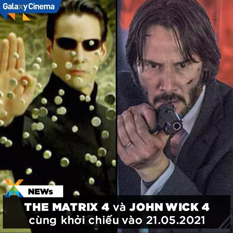 Nghiền phim hay - The Matrix 4 và John Wick 4 cùng ra mắt... | Facebook