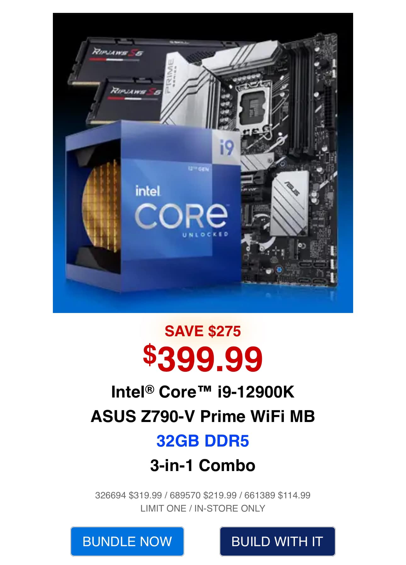 B760-I WIFI Core i3-13100 32GB 500GB セット
