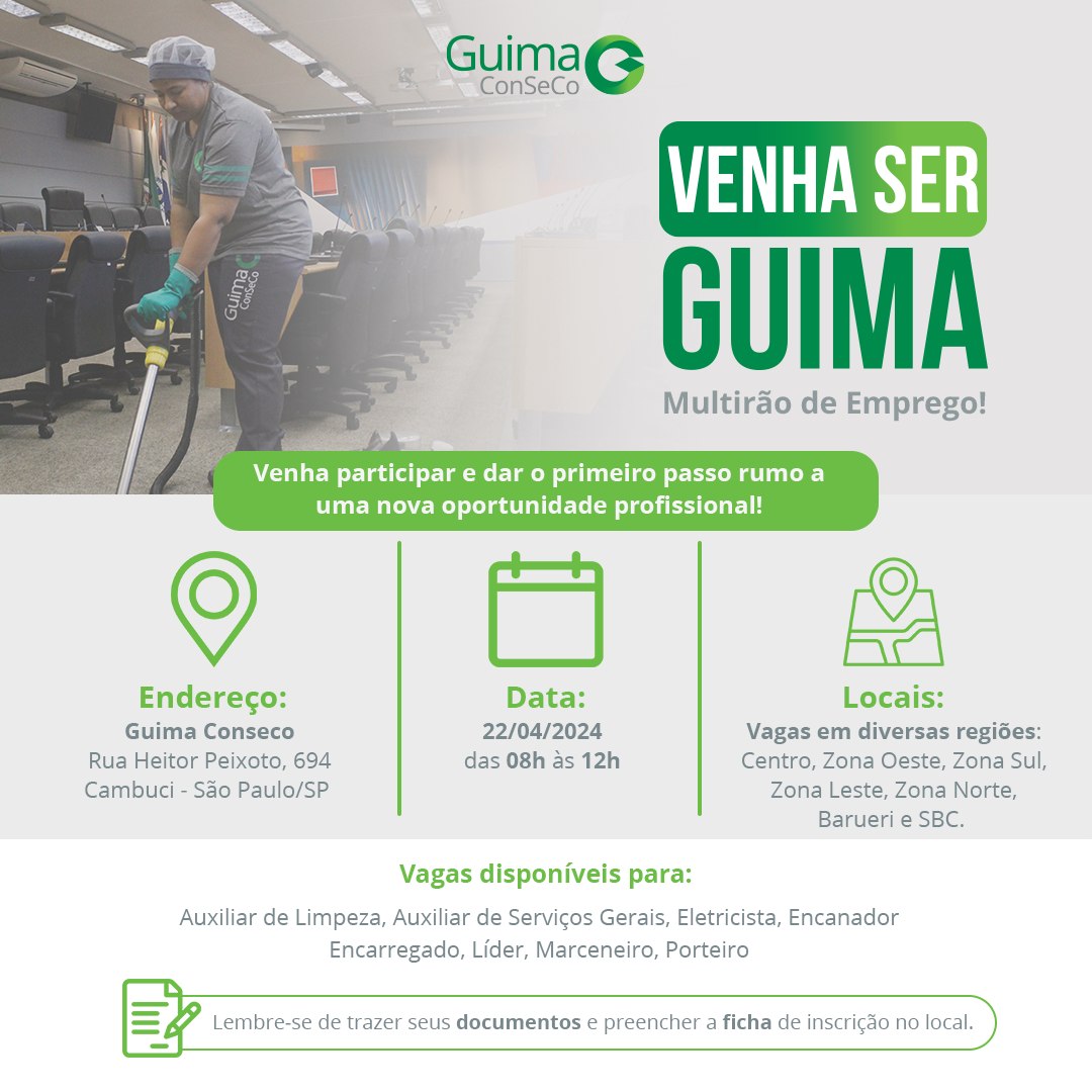 Guima Conseco - Em busca de novas oportunidades? Não perca... | Facebook