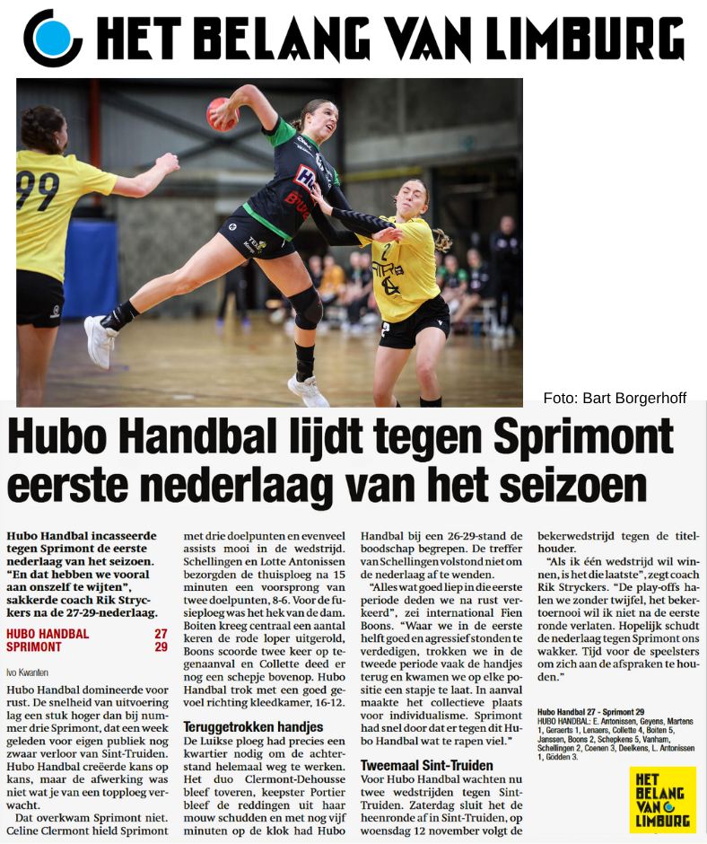 HUBO - 𝐇𝐞𝐫𝐞𝐧 𝐒𝐇𝐋 𝐨𝐩 𝐳𝐚𝐭𝐞𝐫𝐝𝐚𝐠 𝐢𝐧 𝐒𝐩𝐨𝐫𝐭𝐨𝐚𝐬𝐞 📣 Na een druk ...