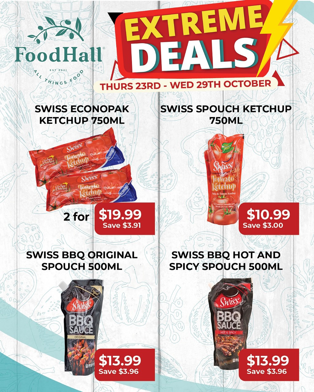 Food Hall TT - 🔥 EXTREME DEALS are here! 🔥 Food Hall’s got... | Facebook