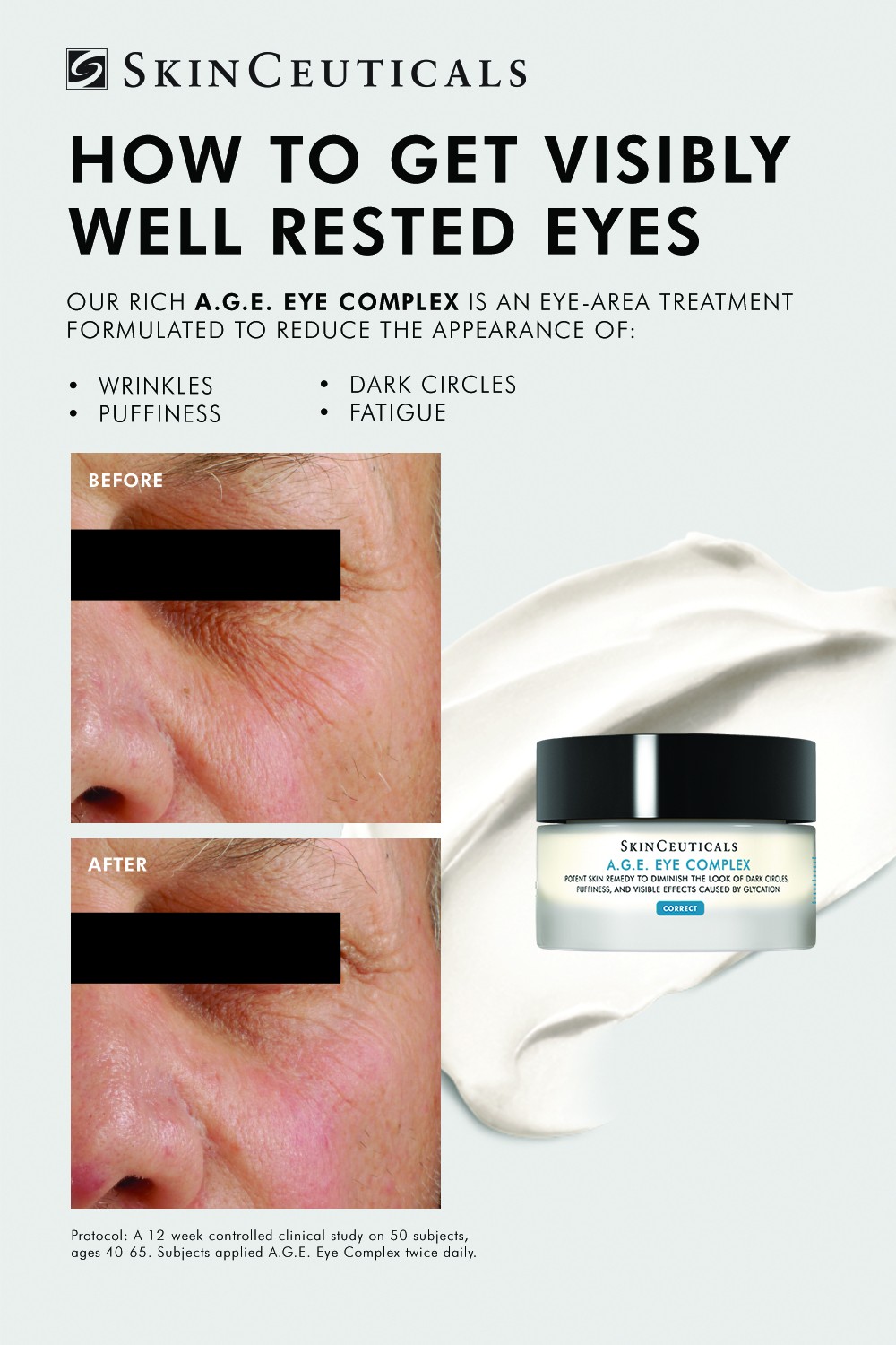 SkinCeuticals - Get visibly well-rested eyes with A.G.E.... | Facebook