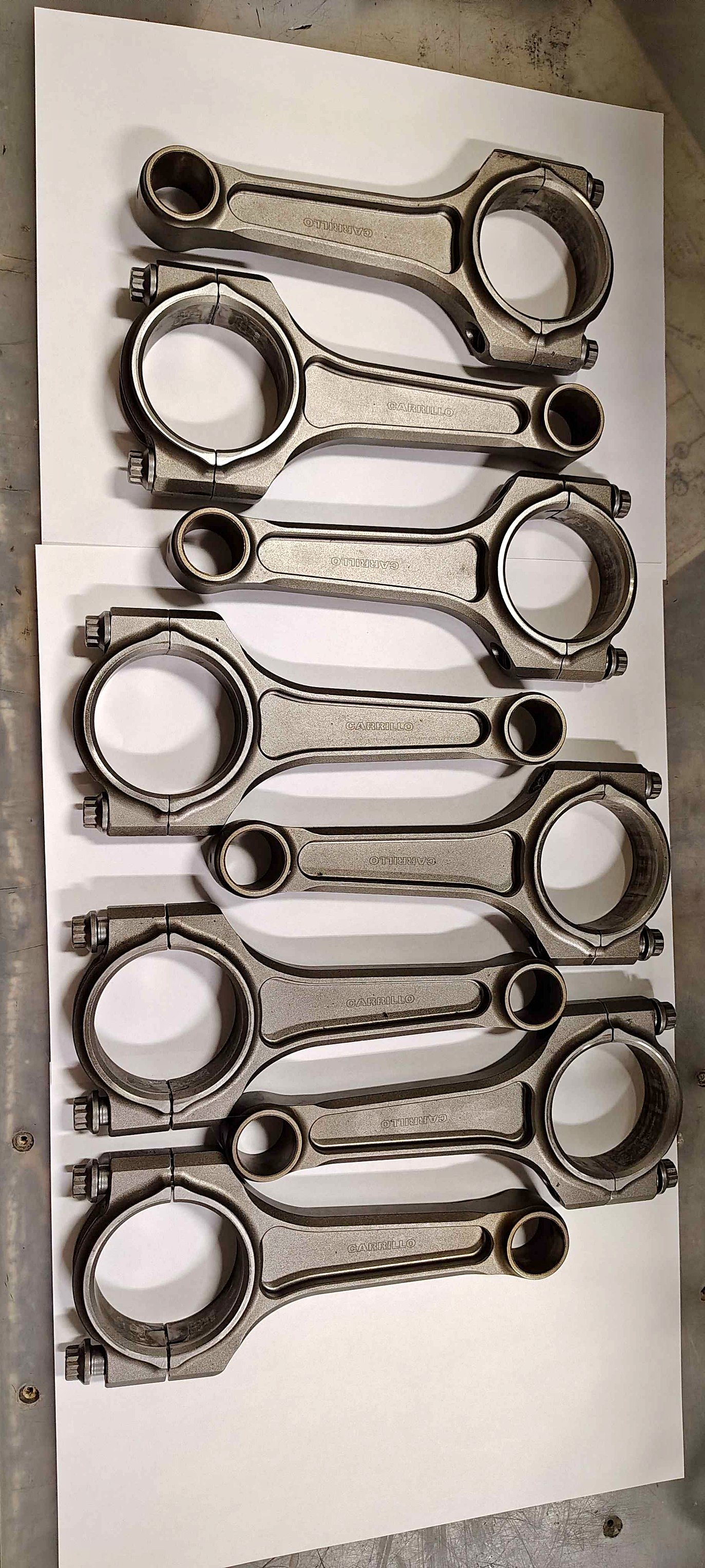 Carrillo Bullet Small Block Chevy Connecting Rods - Wrenches ...
