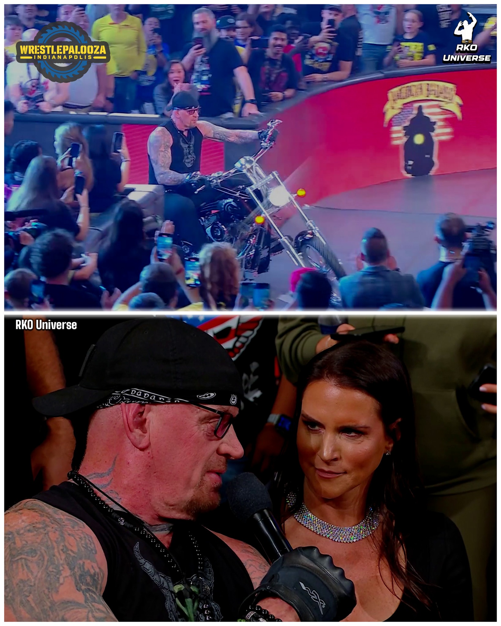 RKO - The Undertaker appeared at Wrestlepalooza to reveal that ...