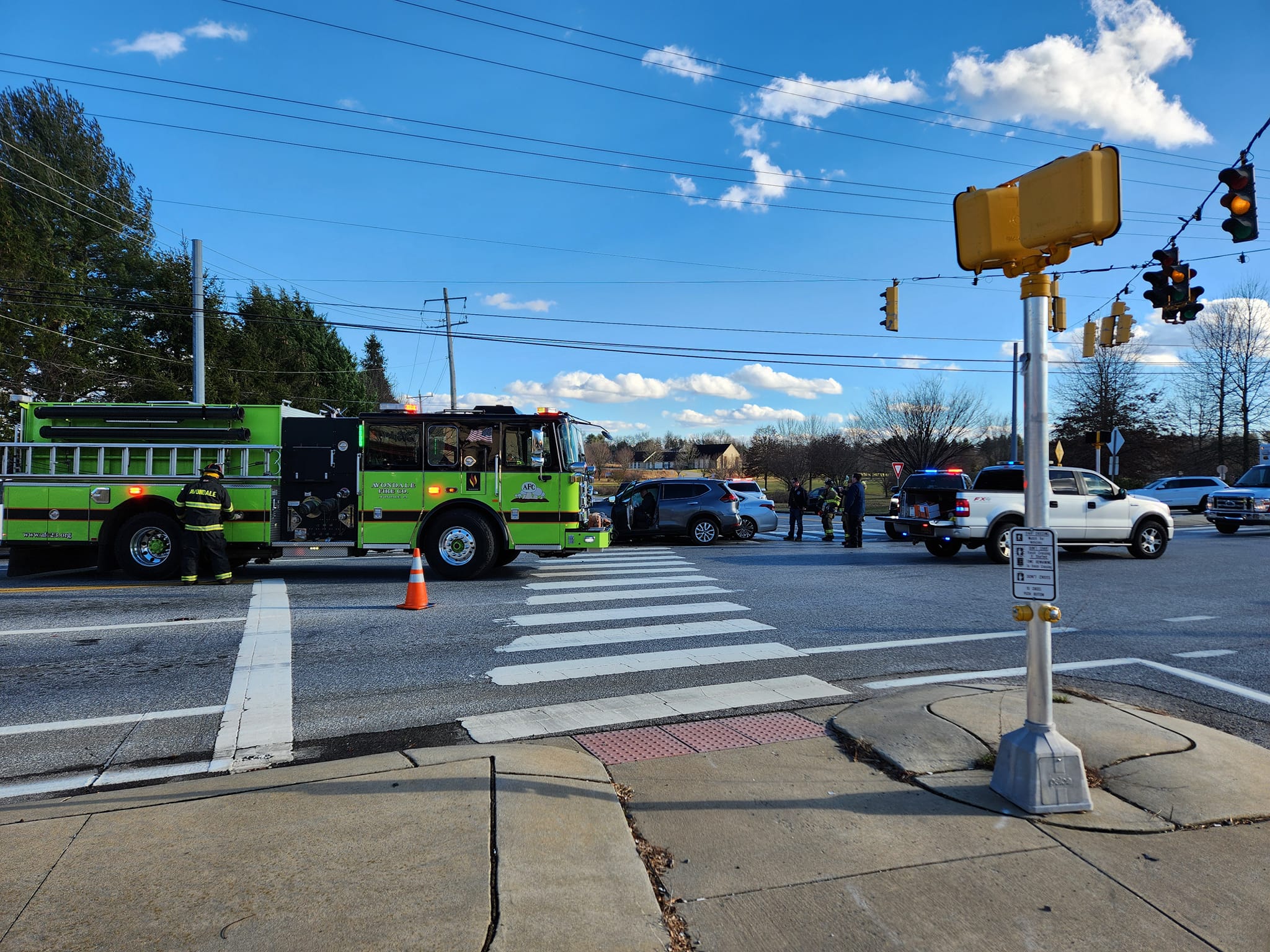 WDEL - Paper Mill Road and Polly Drummond Hill Road crash with injuries ...