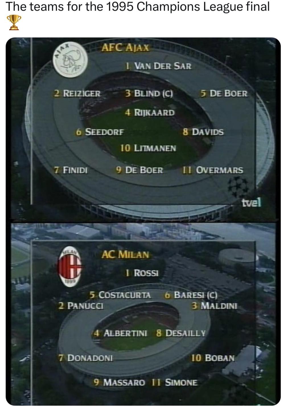 90s Champions League was peak