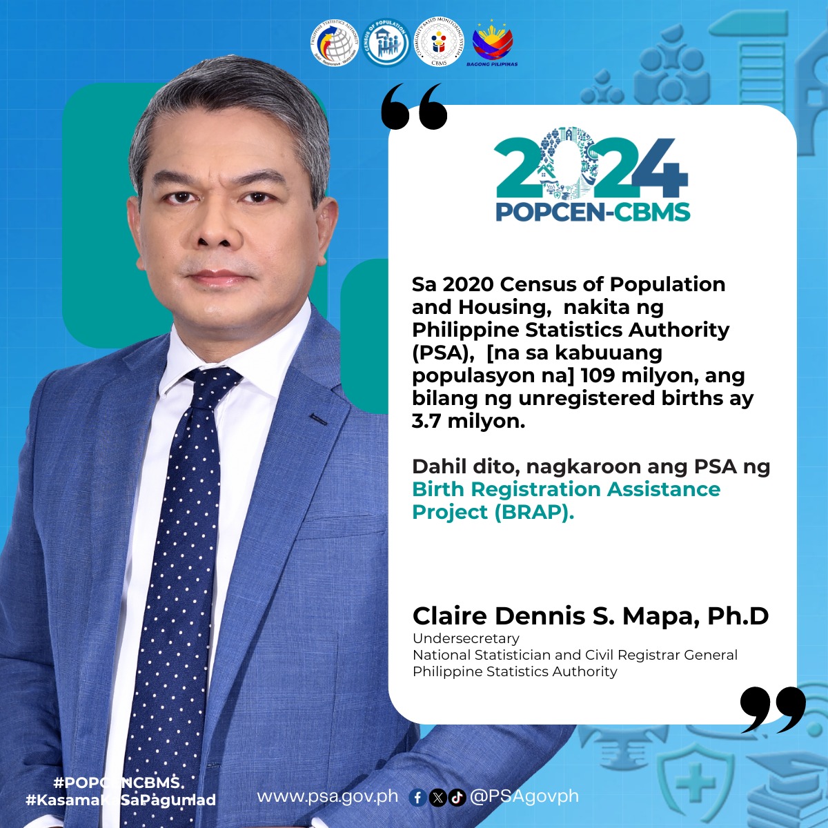 Ayon kay Philippine... - Philippine Statistics Authority | Facebook