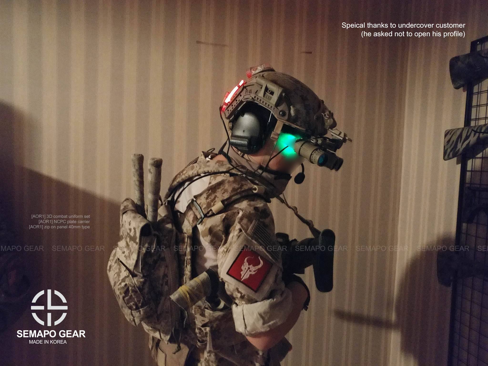 SemaPo Gear AOR1 NCPC 3D combat set