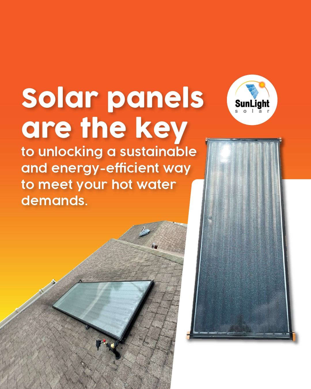 Sunlight Solar - 🔍 Did you know? This is what a DHW panel... | Facebook