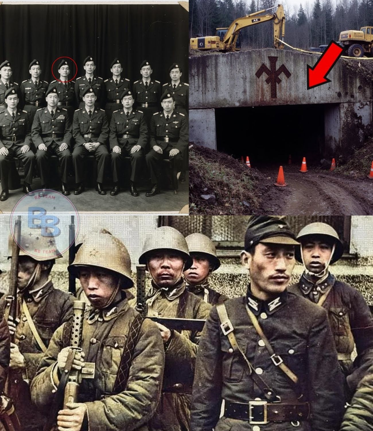The most documented Japanese presence in the German military was