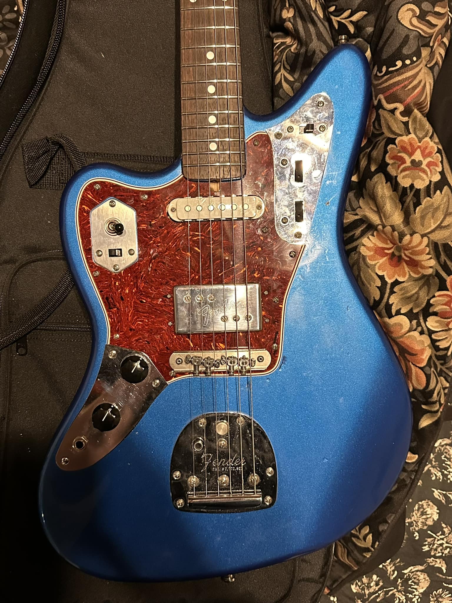 Rare lefty 1995 Fujigen Jaguar guitar