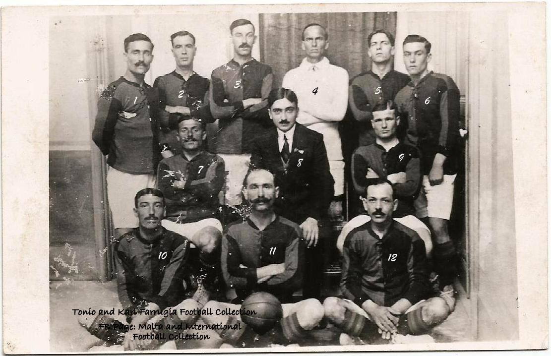 Malta - APRIL 1914: St George’s Tour of Tunis - First Maltese Side to ...