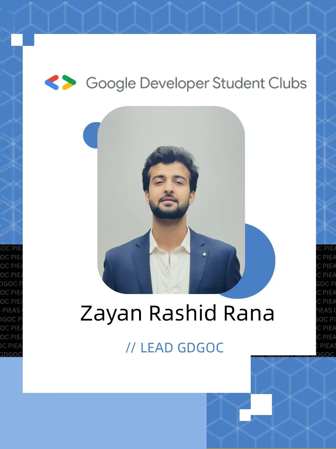 Google Developer Student Club PIEAS | Islamabad