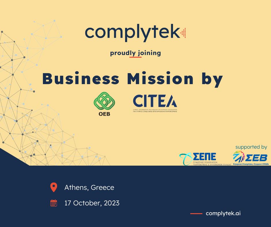 Complytek.ai - 📢 We are thrilled to announce that...