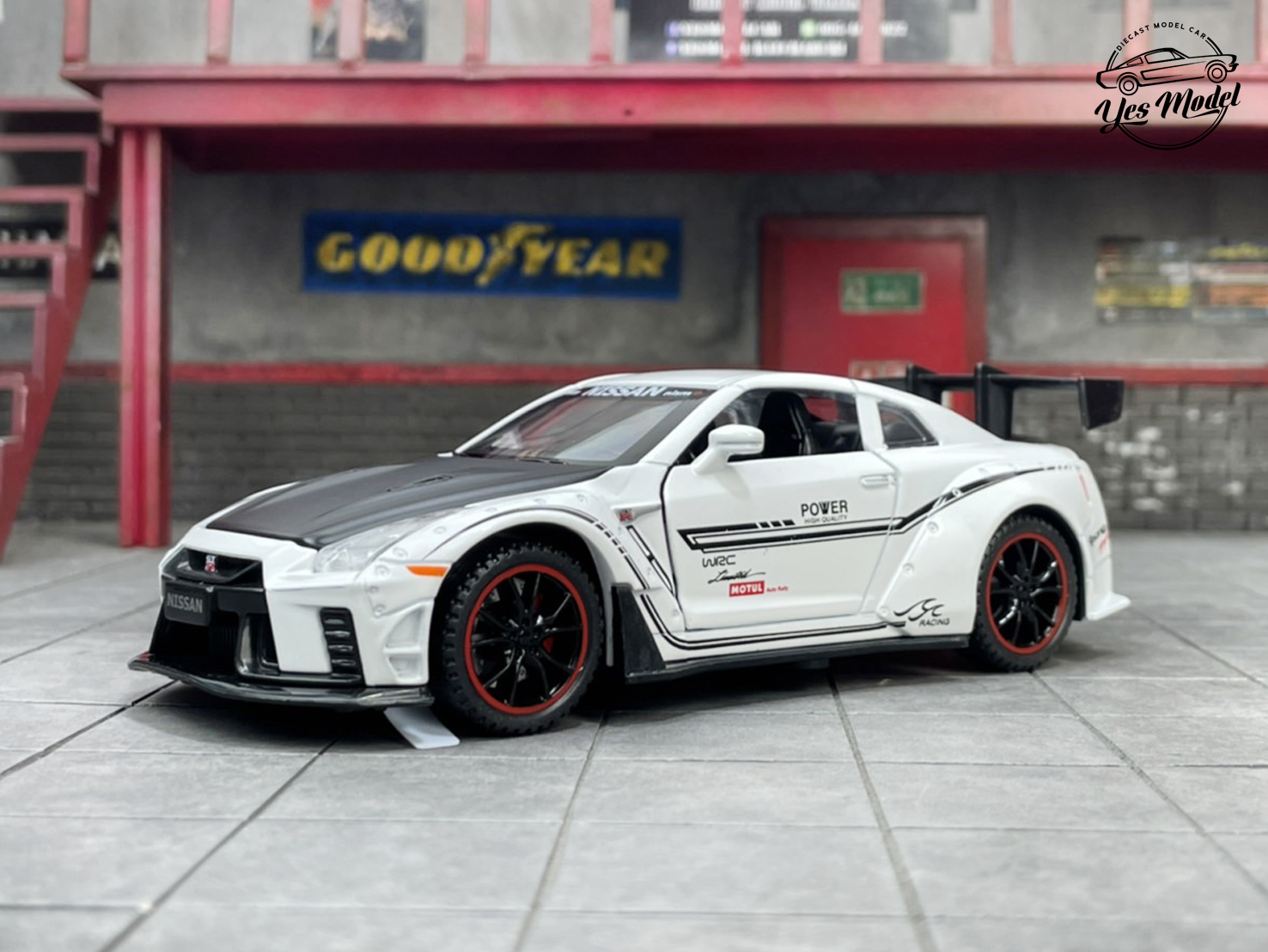 Yes - NISSAN SKYLINE GTR R35 Scale 1:32 ขนาดความยาว 14 ซม. มีเสียง /มี ...