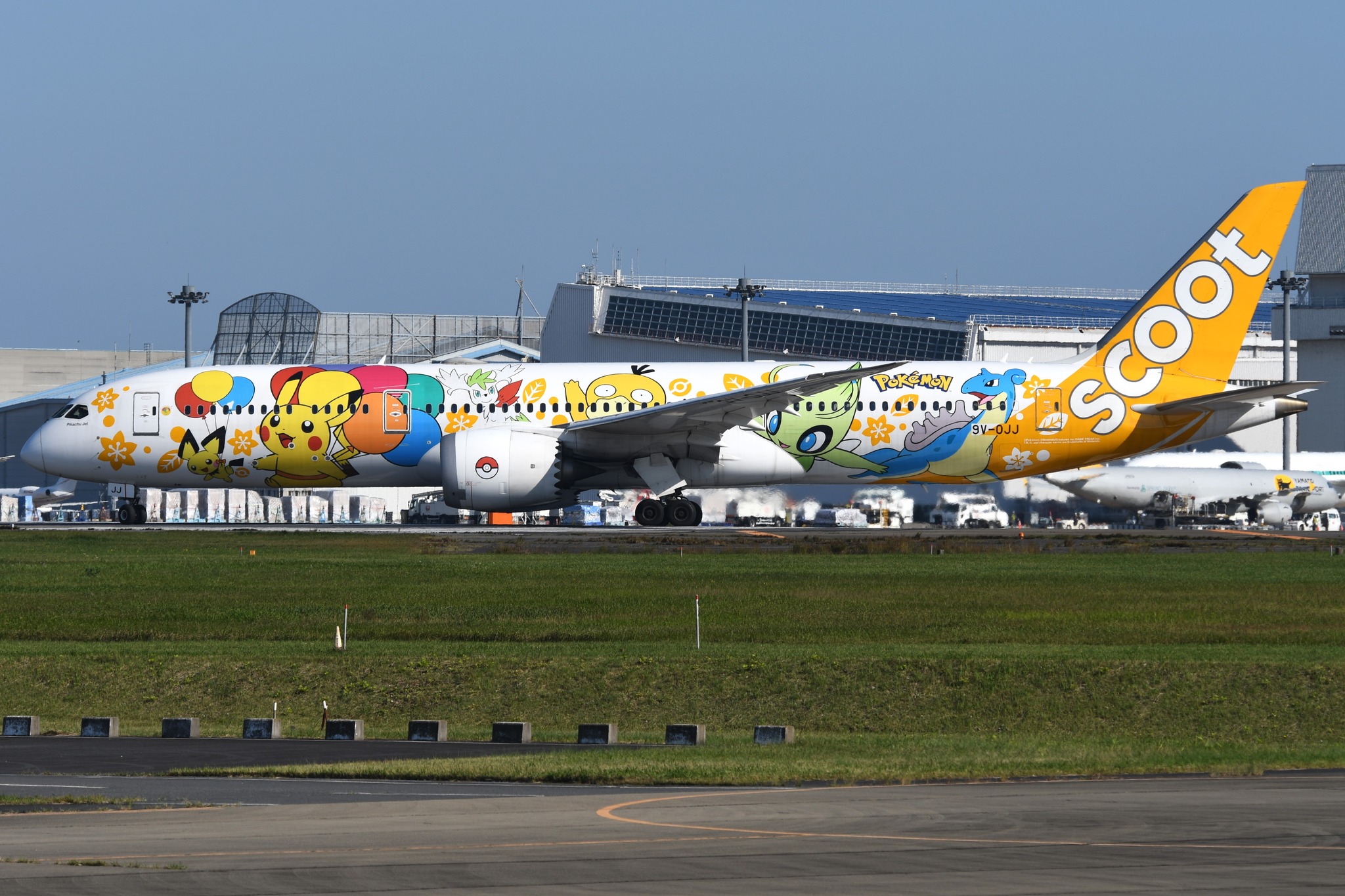 Scoot Boeing 787-9 Dreamliner 9V-OJJ cn: 37131 Narita