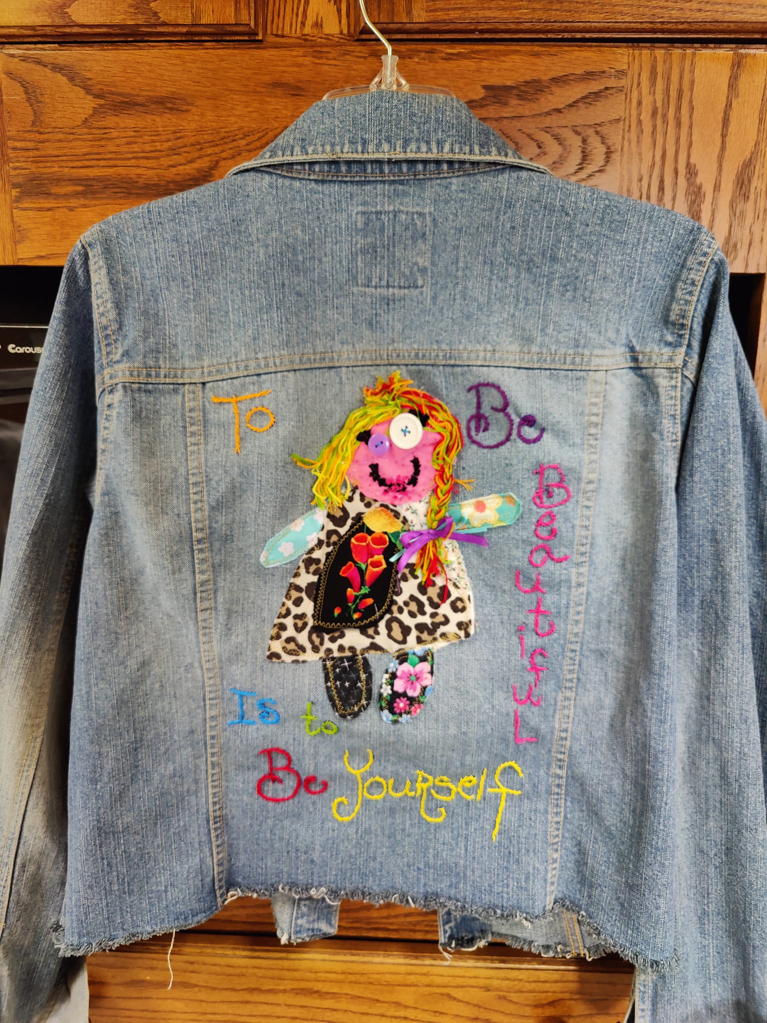 MARGE 26aw frayed embroidery collar Children's Detachable Collar