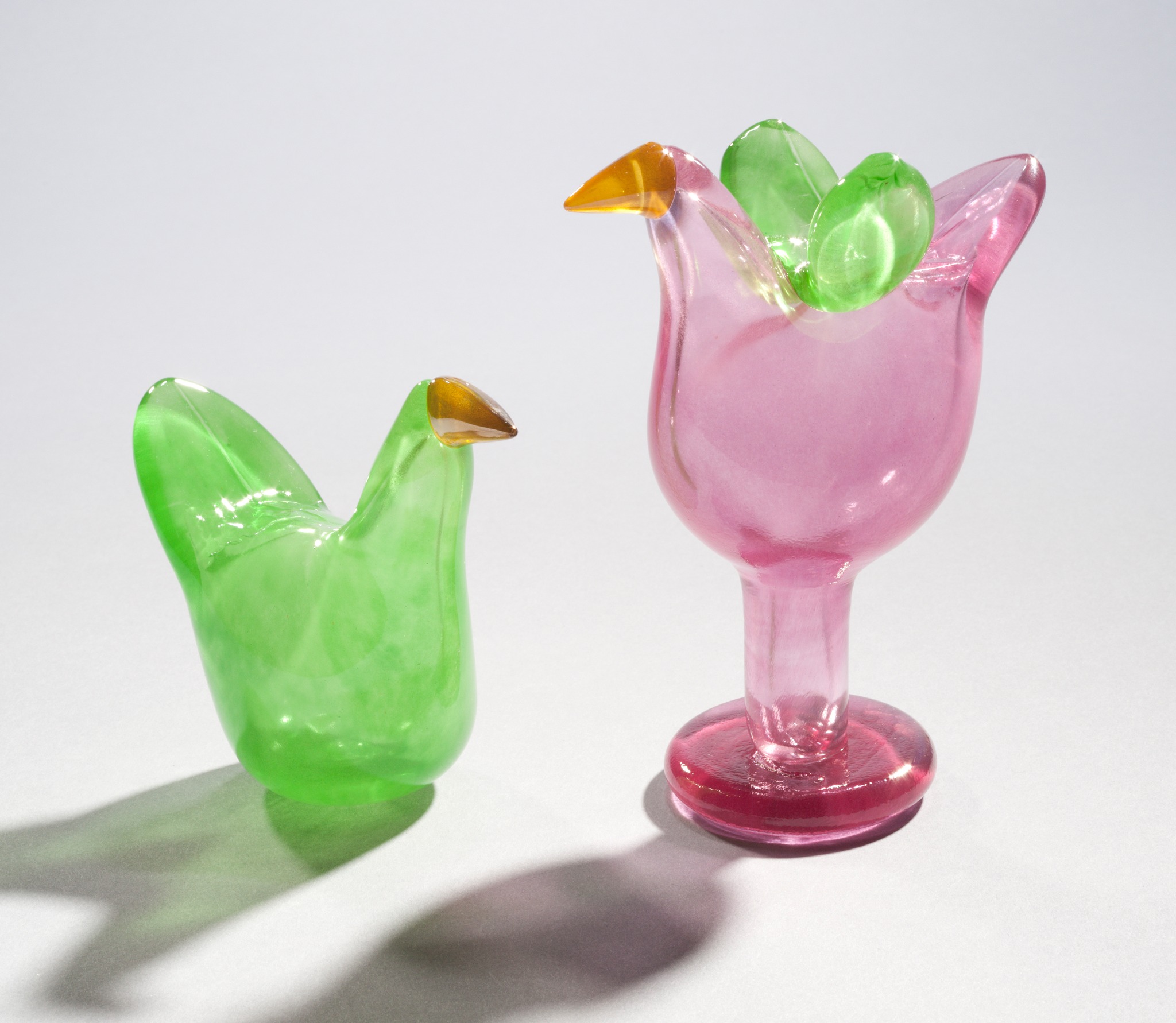 Guest artists Helena Welling and Juha Saarikko from the Iittala