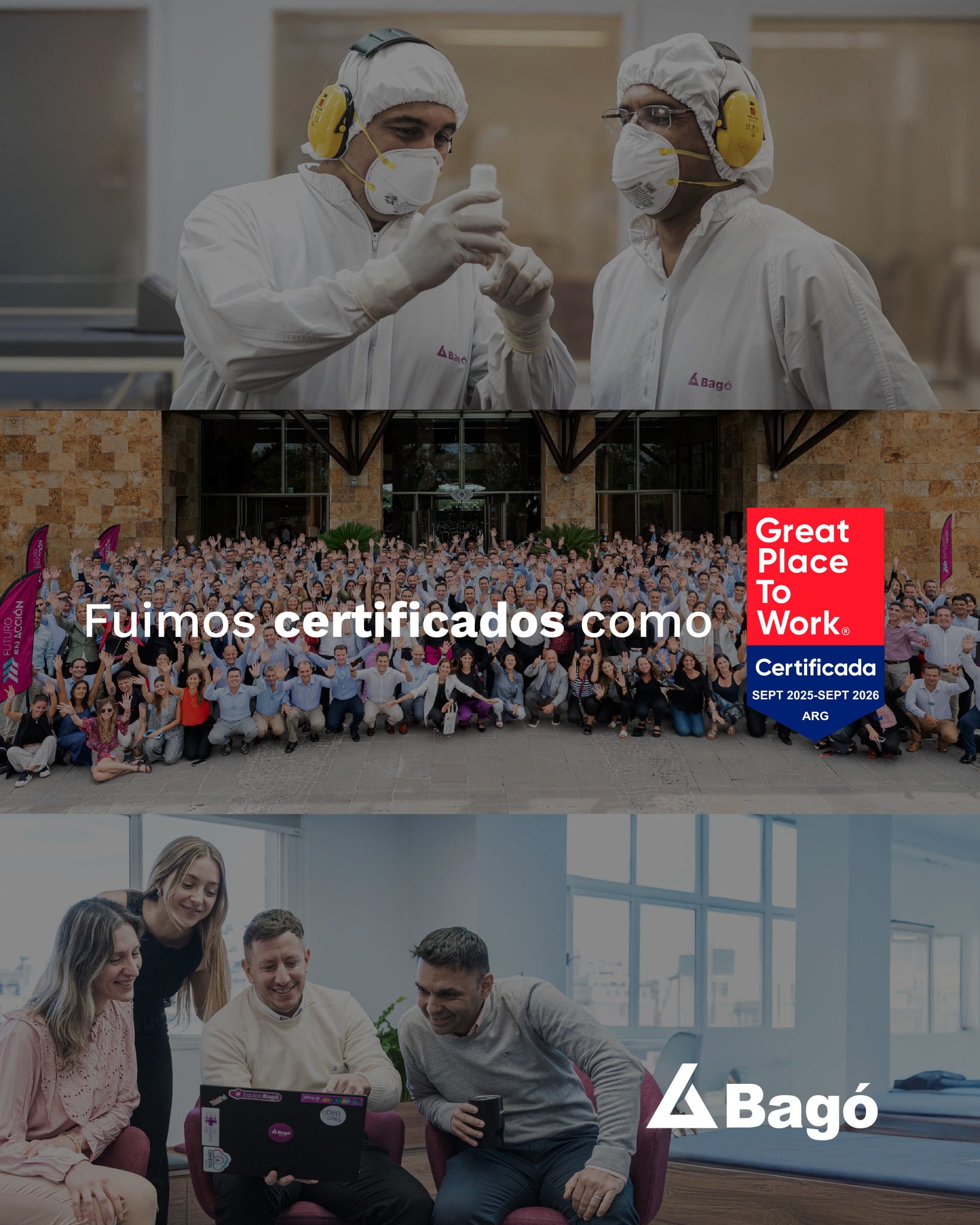Laboratorios - ¡Fuimos nuevamente certificados por Great Place to Work ...