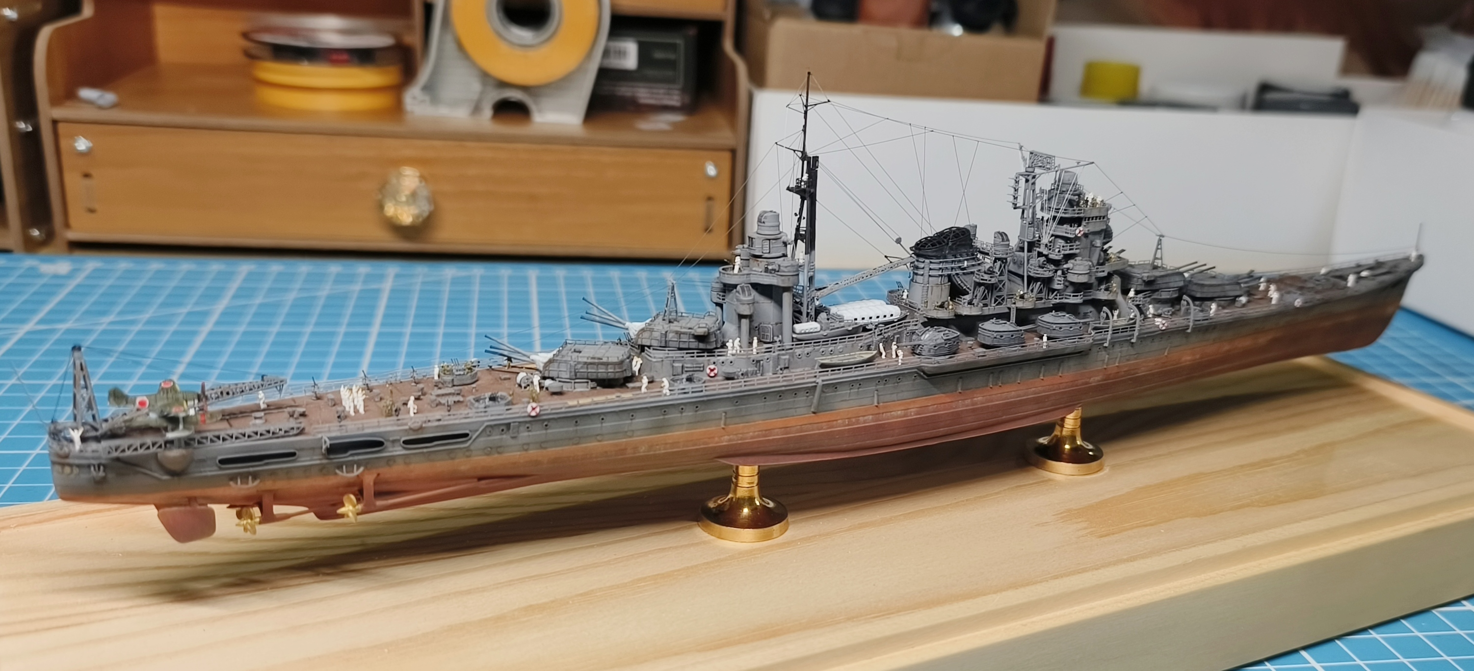 1/700 IJN Zao Full Hull ver. finished.
