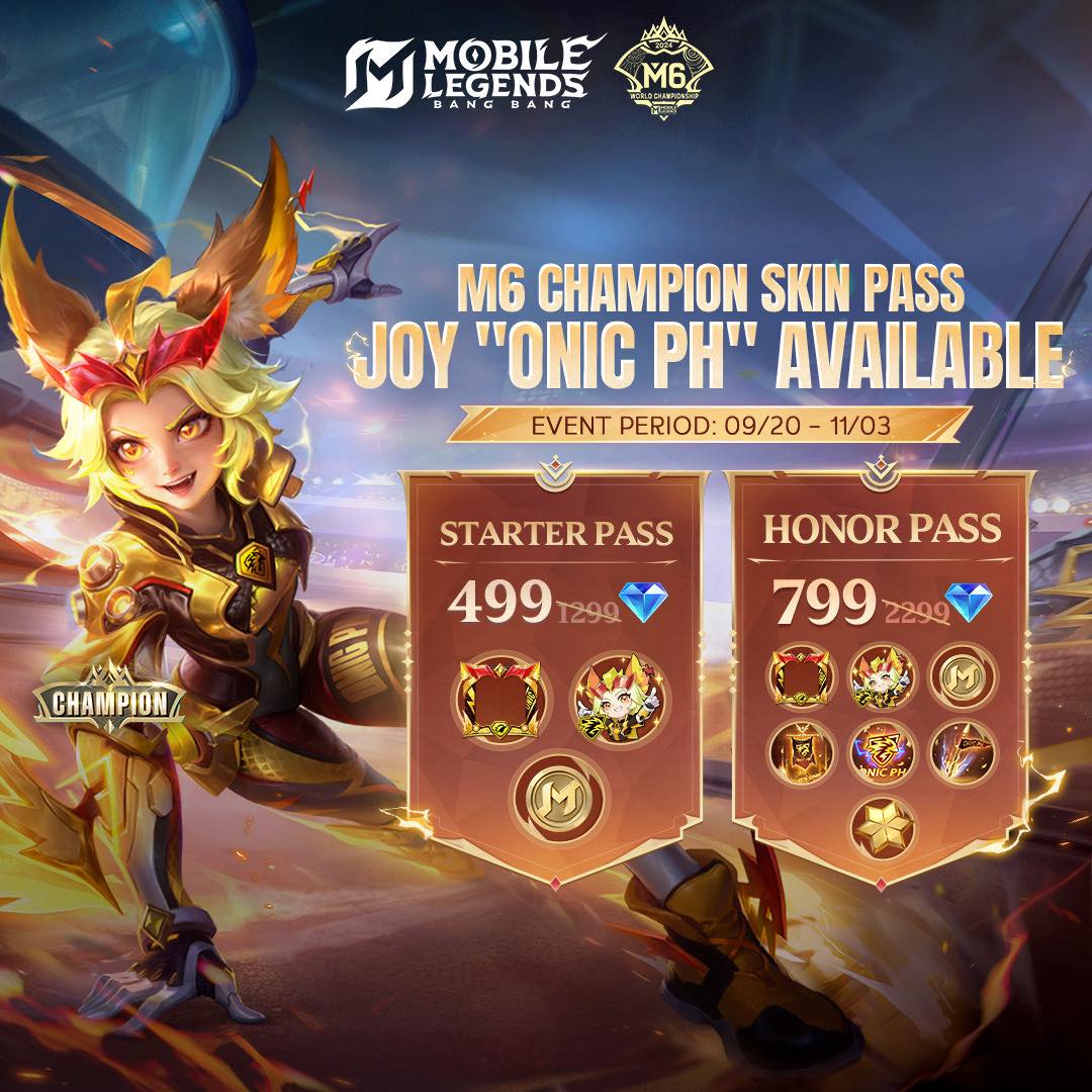 Mobile - Champions Here! To celebrate ONIC Philippines’ victory in the ...