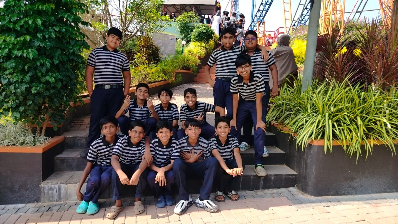 Bonding over laughter... - Peace Public School, Mathilakam