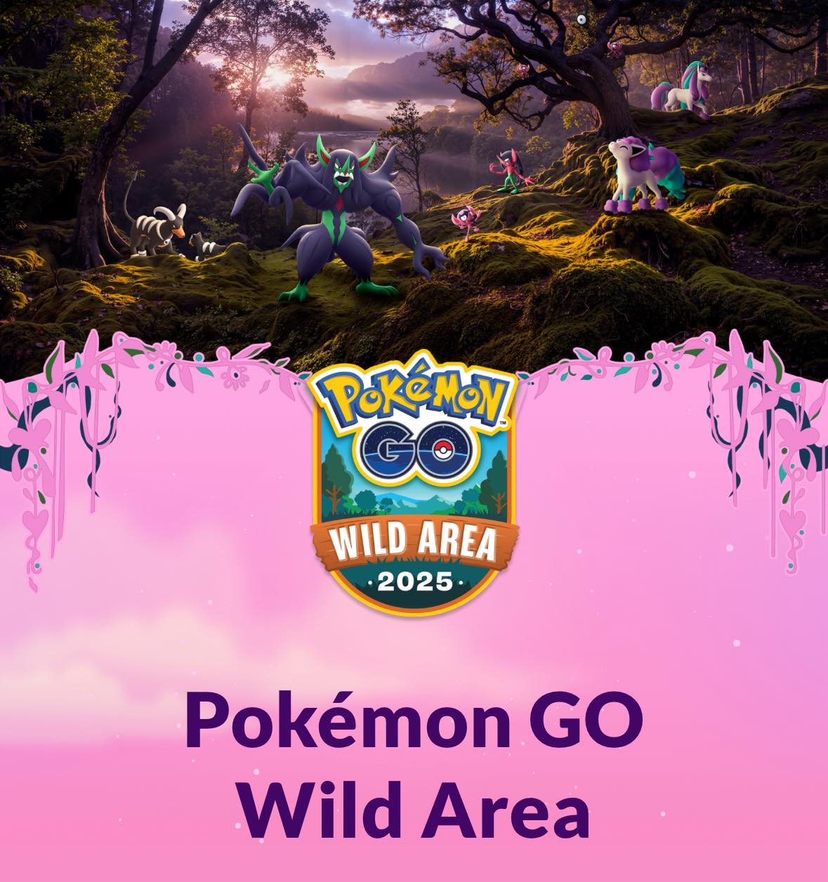 Pokémon GO Wild Area 2025 - New details revealed! Stamp Rally and