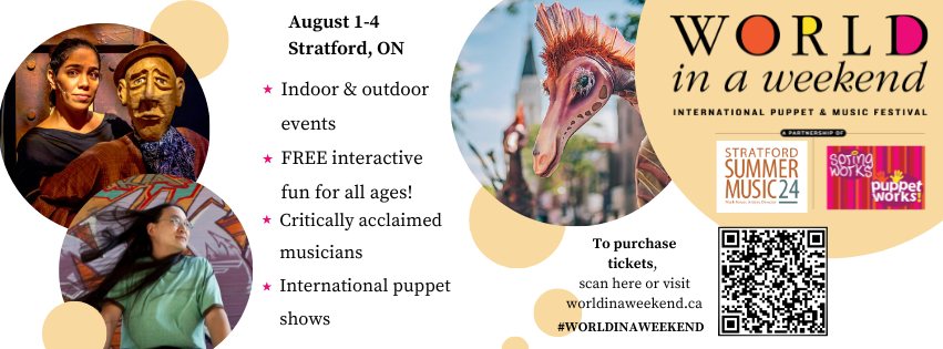 World in a Weekend: International Puppet & Music Festival 2024