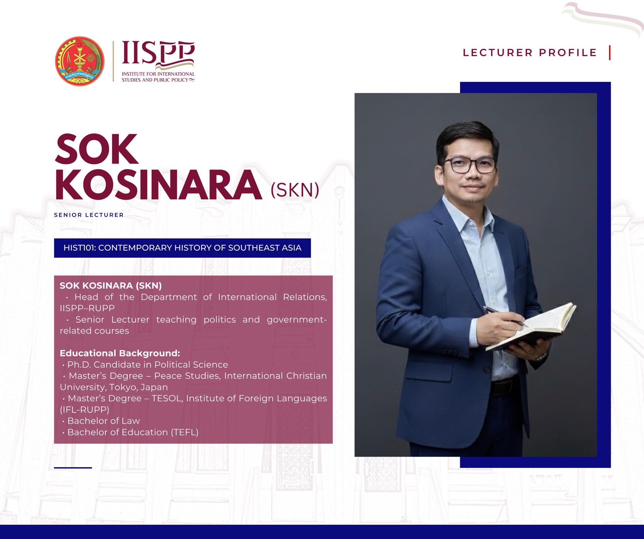 Department of International Relations | Phnom Penh