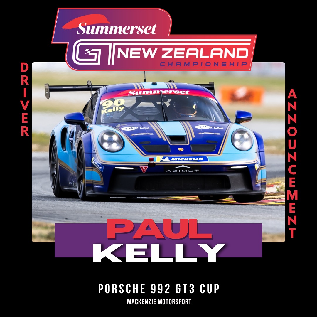 Luke Manson will return this... - GT New Zealand Championship | Facebook