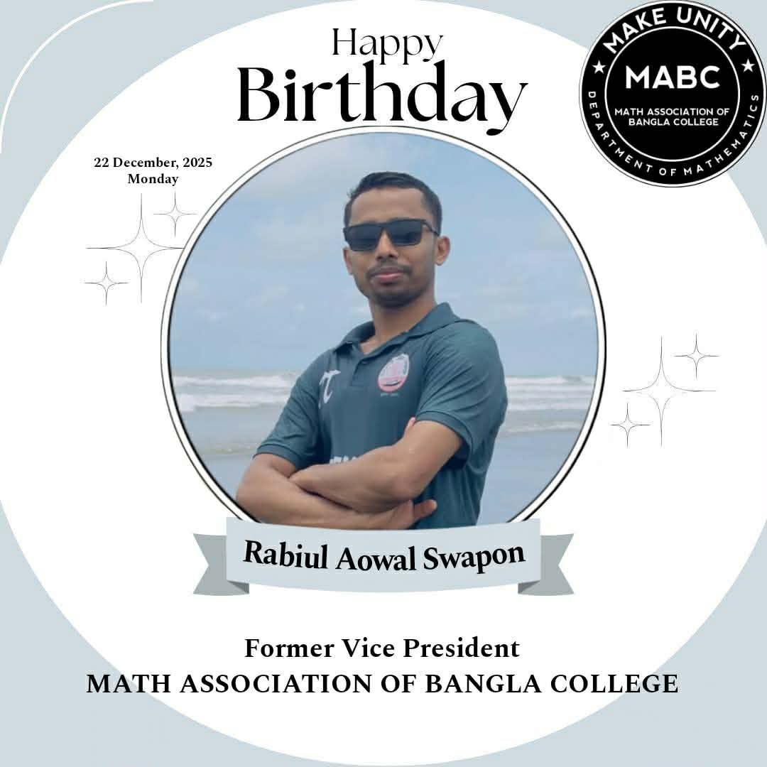 Math Association Of Bangla College - MABC | Dhaka