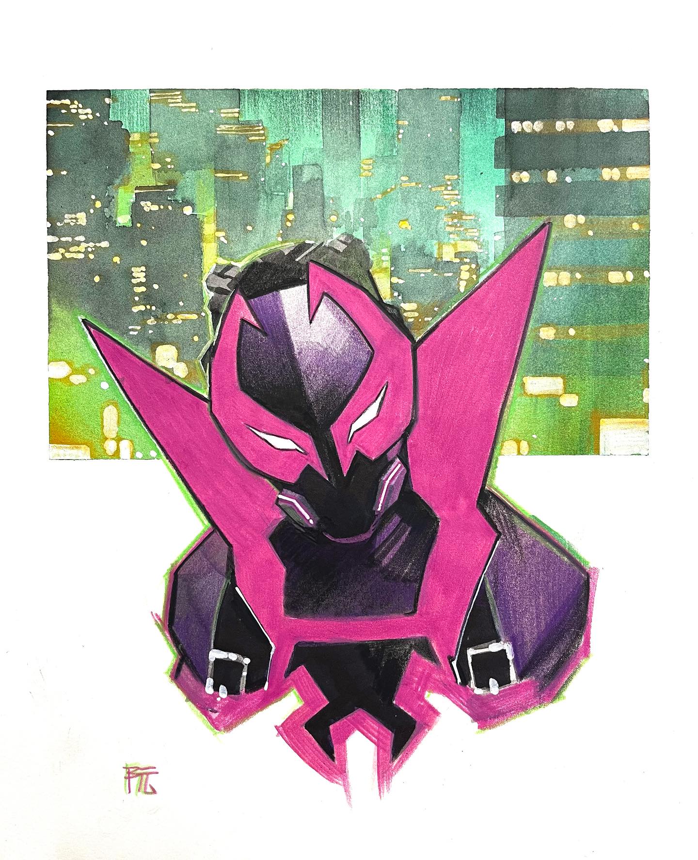 Dike Ruan - Prowler sketch . . . . #milesmorales... | Facebook