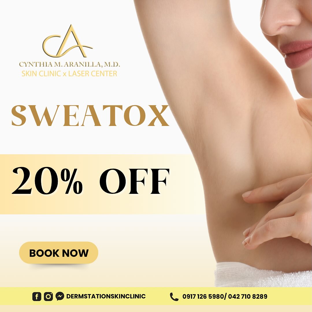 Say goodbye to excessive sweating for good with Sweatox! 🌟 Our non ...