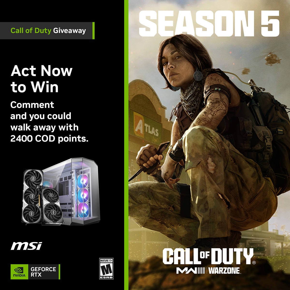 MSI - 🎁 COD Points Giveaway! 🎁 Season 6 just started but the hype for ...
