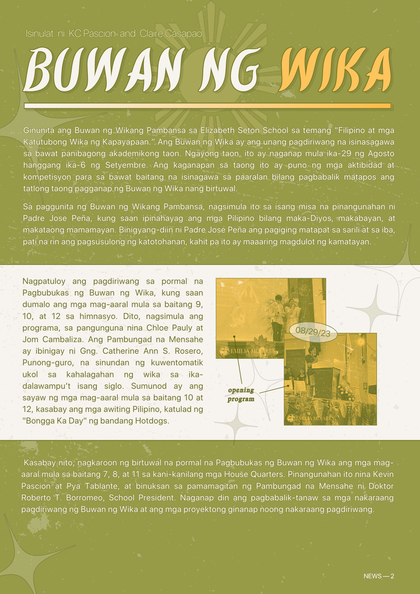 Seton Notes - It's finally here! Seton Notes presents its...