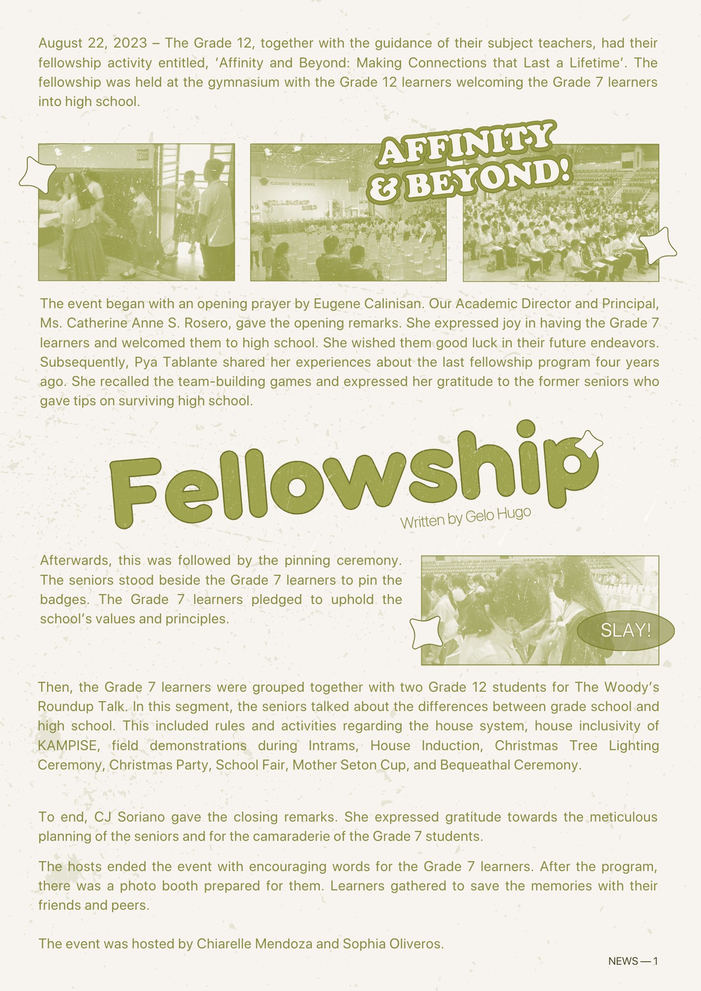 Seton Notes - It's finally here! Seton Notes presents its...